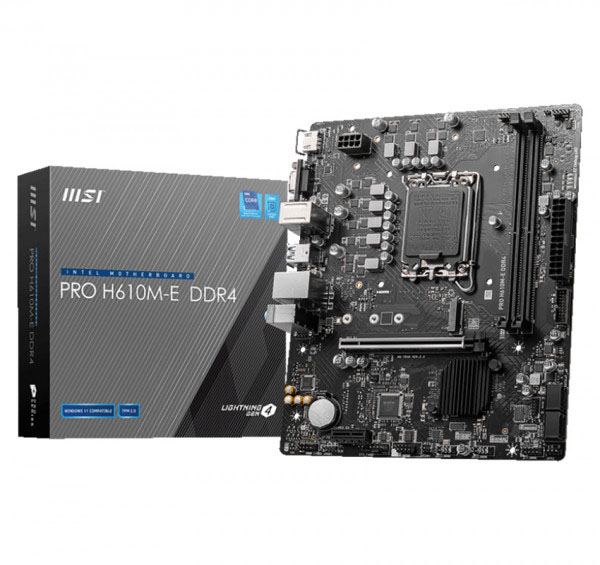 Mainboard MSI PRO H610M-E DDR4