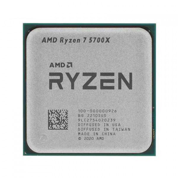 CPU AMD Ryzen 7 5700X Tray (3.4 GHz Upto 4.6GHz / 36MB / 8 Cores, 16 Threads / 65W / Socket AM4)