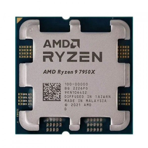 CPU AMD Ryzen 9 7950X Tray (4.5GHz boost 5.7GHz, 16 nhân 32 luồng, 80MB Cache, 170W, Socket AM5)