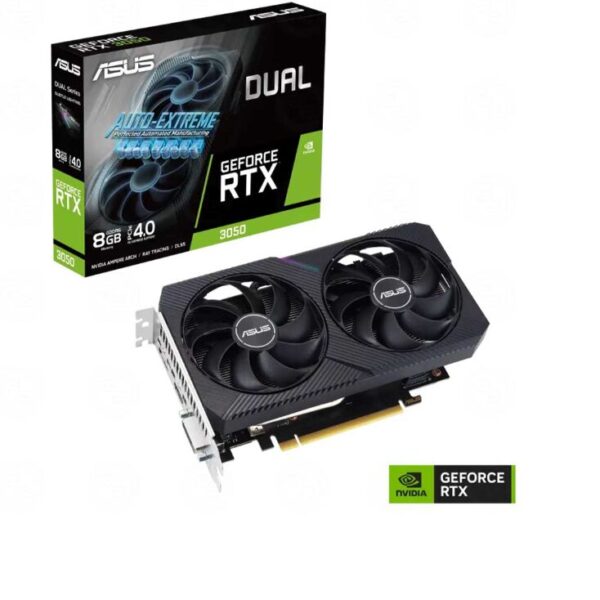 VGA ASUS Dual GeForce RTX 3050 8GB V2 GDDR6